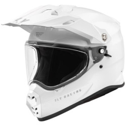 Casque FLY RACING Trekker Solid  blanc S