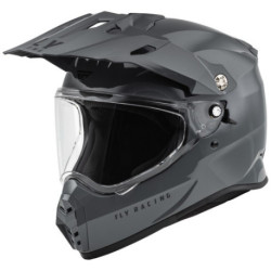 Casque FLY RACING Trekker Solid  gris XS