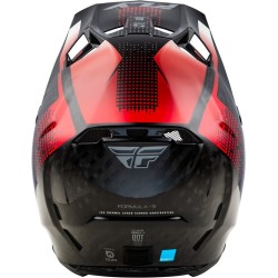 Casque FLY RACING Formula S Carbon Protocol - noir carbone/rouge S