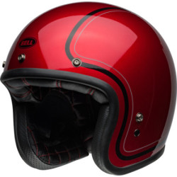 Casque BELL Route Custom 500 - Taille S - Couleur Chief Gloss Gloss Candy Red