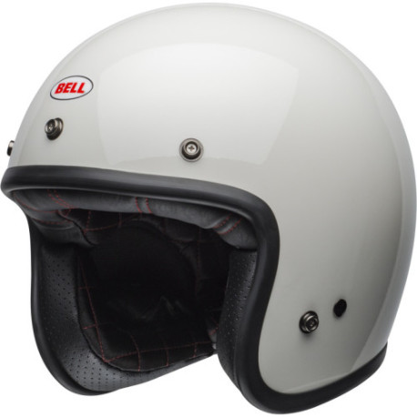 Casque BELL Route Custom 500 - Taille M - Couleur Gloss Vintage White