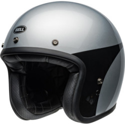 Casque BELL Route Custom 500 - Taille S - Couleur Chassis Gloss Silver Black