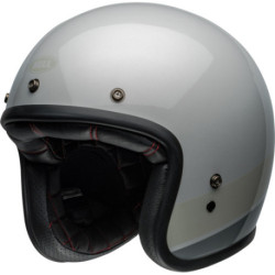 Casque BELL Route Custom 500 - Taille S - Couleur Gloss Silver Flake