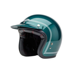 Casque BELL Route Custom 500 - Taille S - Couleur Steve McQueen Riverside Metallic Green