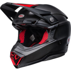 Casque BELL Motocross et enduro Moto 10 Spherical - Taille XS - Couleur Satin/Gloss Black/Red