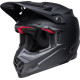 Casque BELL Motocross et enduro Moto 9s Flex Solid - Taille S - Couleur Noir mat