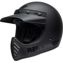 Casque BELL Motocross et enduro Moto 3 Classic - Taille S - Couleur Blackout Mat/Brillant