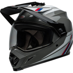 Casque BELL Motocross et enduro MX 9 Adventure MIPS - Taille S - Couleur Alpine Gloss Nardo/Black