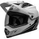 Casque BELL Motocross et enduro MX 9 Adventure MIPS - Taille S - Couleur Alpine Gloss White/Black