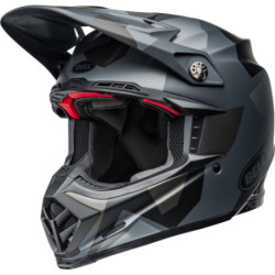 Casque BELL Motocross et enduro Moto 9S Flex - Taille S - Couleur Rover Matte Gray Camo