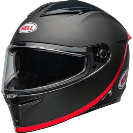 Casque BELL Route Lithium Mips - Taille M - Couleur Hartluck Matte/Gloss Black/Red
