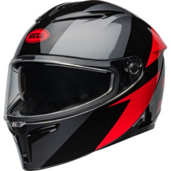 Casque BELL Route Lithium - Taille S - Couleur Shear Gloss Metallic Gray/Red