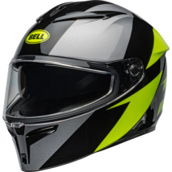 Casque BELL Route Lithium - Taille S - Couleur Shear Gloss Metallic Gray/Retina