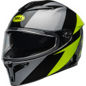 Casque BELL Route Lithium - Taille M - Couleur Shear Gloss Metallic Gray/Retina