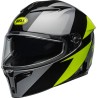 Casque BELL Route Lithium - Taille L - Couleur Shear Gloss Metallic Gray/Retina