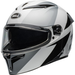 Casque BELL Route Lithium - Taille XL - Couleur Shear Gloss Silver/White