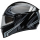 Casque BELL Route Lithium - Taille S - Couleur Jetstream Gloss Black/Silver