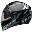 Casque BELL Route Lithium - Taille S - Couleur Jetstream Gloss Black/Silver