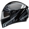 Casque BELL Route Lithium - Taille M - Couleur Jetstream Gloss Black/Silver