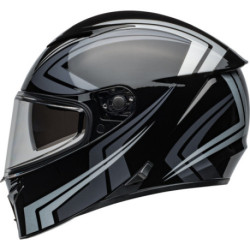 Casque BELL Route Lithium - Taille XL - Couleur Jetstream Gloss Black/Silver