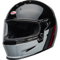 Casque BELL Route Eliminator - Taille L - Couleur GT Gloss Black/White