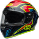 Casque BELL Route Race Star DLX Flex - Taille S - Couleur Xenon Gloss Blue/Retina