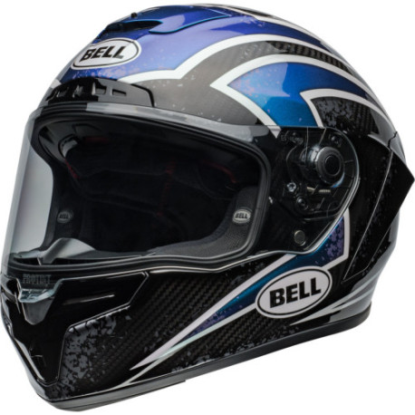 Casque BELL Route Race Star DLX Flex - Taille S - Couleur Xenon Gloss Orion/Black