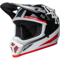 Casque BELL Motocross et enduro MX 9 Mips - Taille S - Couleur Twitch DBK 24 Gloss Black/White