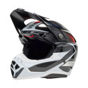 Casque BELL Motocross et enduro Moto 10 Spherical Mips - Taille S - Couleur Fasthouse Renen Raycon Matte Gloss Black/White