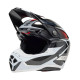 Casque BELL Motocross et enduro Moto 10 Spherical Mips - Taille L - Couleur Fasthouse Renen Raycon Matte Gloss Black/White