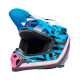 Casque BELL Motocross et enduro MX 9 Mips - Taille S - Couleur Breakdance Gloss Blue/Pink