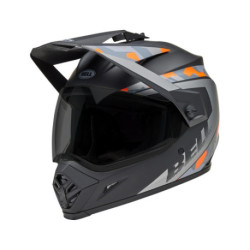 Casque BELL Motocross et enduro MX 9 Adventure Mips - Taille S - Couleur Mesa Matte Black Orange Camo