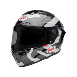 Casque BELL Route Race Star DLX - Taille XL - Couleur Hello Cousteau Equidae Matte Gloss Black/Gray