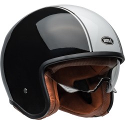 Casque BELL Route TX501 - Taille XXL - Couleur Rally Gloss Black/White