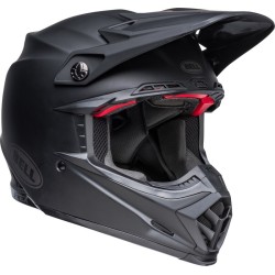Casque BELL Motocross et enduro Moto 9s Flex Solid - Taille S - Couleur Noir mat