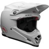 Casque BELL Motocross et enduro Moto 9s Flex Solid - Taille L - Couleur Blanc