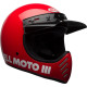 Casque BELL Motocross et enduro Moto 3 Classic - Taille S - Couleur Rouge brillant