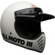 Casque BELL Motocross et enduro Moto 3 Classic - Taille S - Couleur Blanc brillant