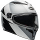 Casque BELL Route Lithium - Taille M - Couleur Shear Gloss Silver/White