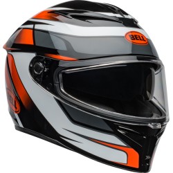 Casque BELL Route Lithium Mips - Taille M - Couleur Podium Gloss Black/Orange