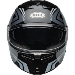 Casque BELL Route Lithium - Taille M - Couleur Jetstream Gloss Black/Silver