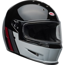 Casque BELL Route Eliminator - Taille XXL - Couleur GT Gloss Black/White