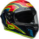 Casque BELL Route Race Star DLX Flex - Taille M - Couleur Xenon Gloss Blue/Retina