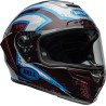 Casque BELL Route Race Star DLX Flex - Taille S - Couleur Xenon Gloss Red/Silver