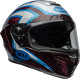 Casque BELL Route Race Star DLX Flex - Taille XL - Couleur Xenon Gloss Red/Silver