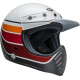 Casque BELL Motocross et enduro Moto 3 - Taille S - Couleur RSD Saddleback Satin/Gloss White/Black