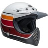 Casque BELL Motocross et enduro Moto 3 - Taille S - Couleur RSD Saddleback Satin/Gloss White/Black