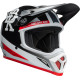 Casque BELL Motocross et enduro MX 9 Mips - Taille S - Couleur Twitch DBK 24 Gloss Black/White