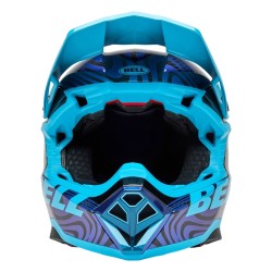 Casque BELL Motocross et enduro Moto 10 Spherical Mips - Taille XL - Couleur Cortex Gloss Blue