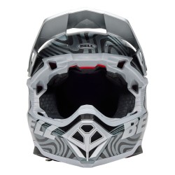 Casque BELL Motocross et enduro Moto 10 Spherical Mips - Taille L - Couleur Cortex Silver Gray